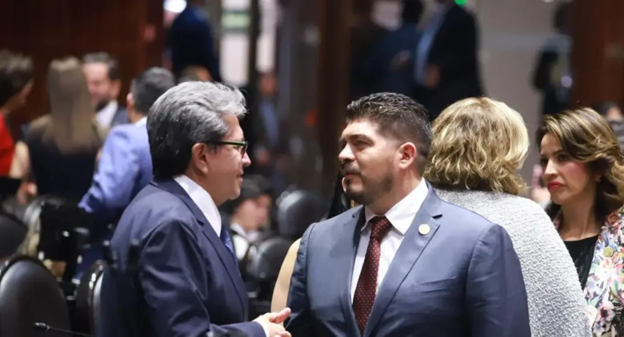 Diputados de Morena en la Cámara de Diputados durante una sesión