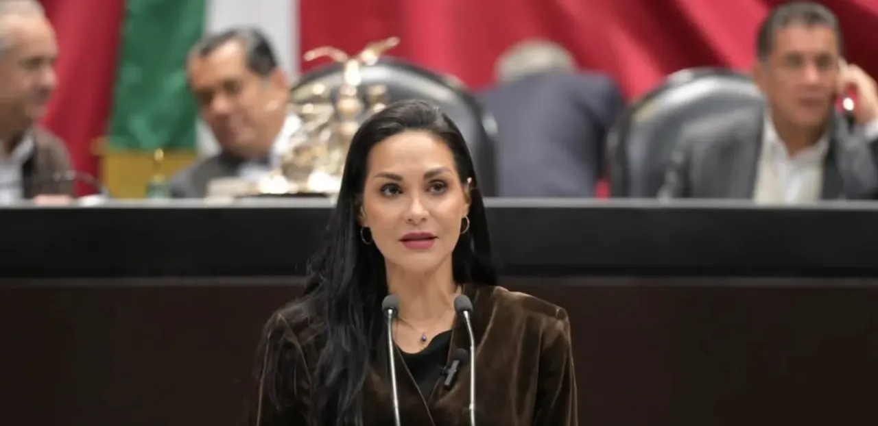 Sesión del Pleno de la Cámara de Diputados durante la presentación del dictamen de la Cuenta Pública 2024