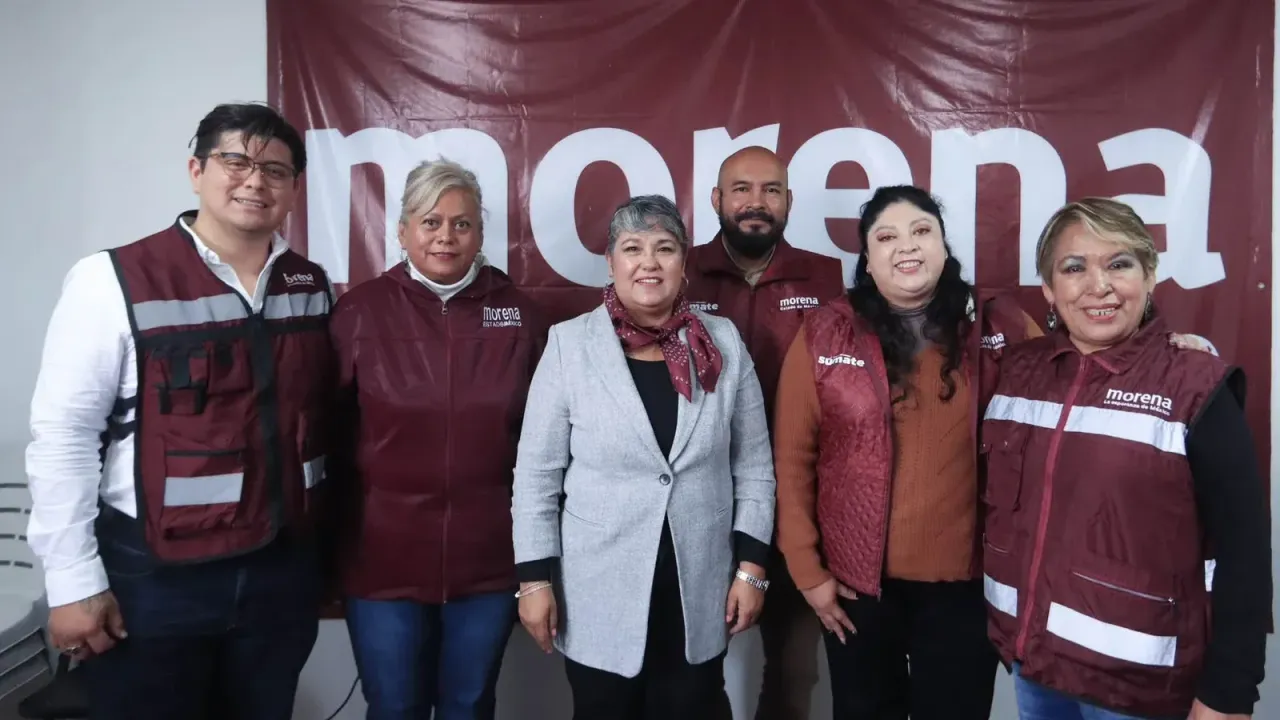 Rueda de prensa de Morena en el Estado de México