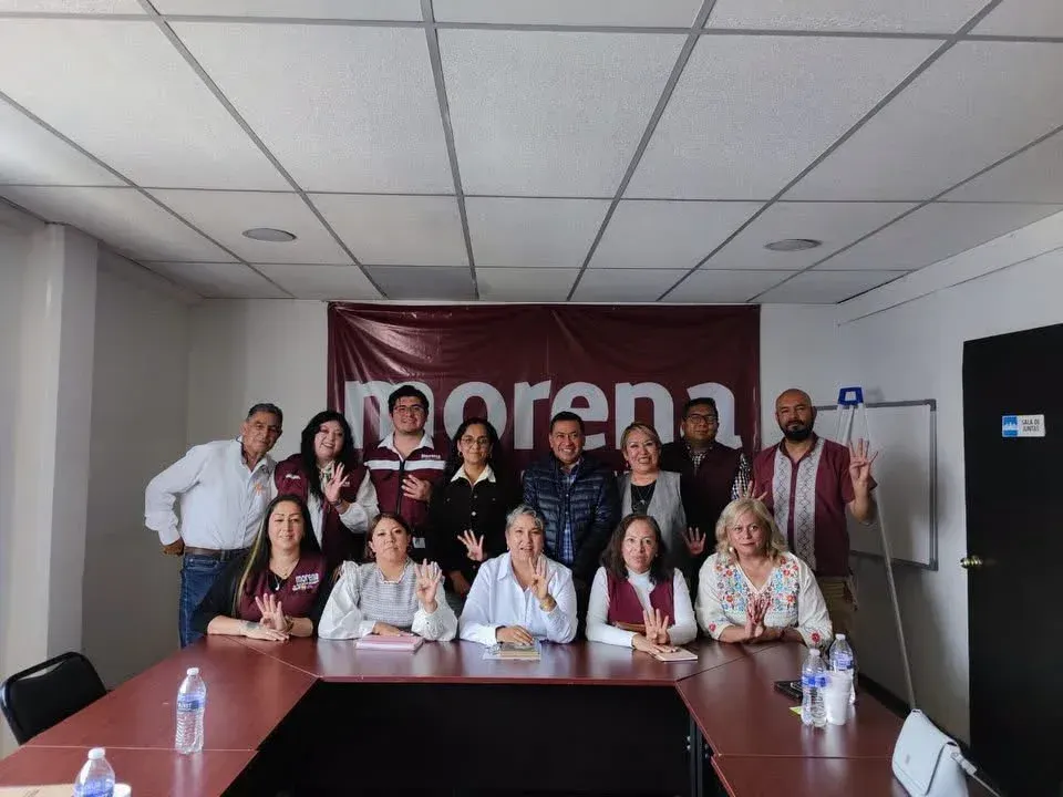 Reunión de trabajo del Comité Ejecutivo Estatal de Morena en el Estado de México