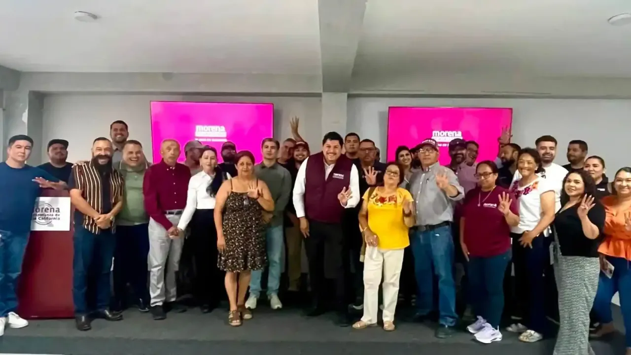 Reunión de militancia de Morena en Playas de Rosarito sobre proyectos deportivos