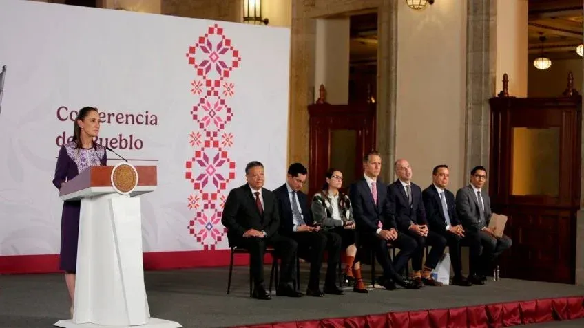 Conferencia matutina de la presidenta Claudia Sheinbaum en Palacio Nacional