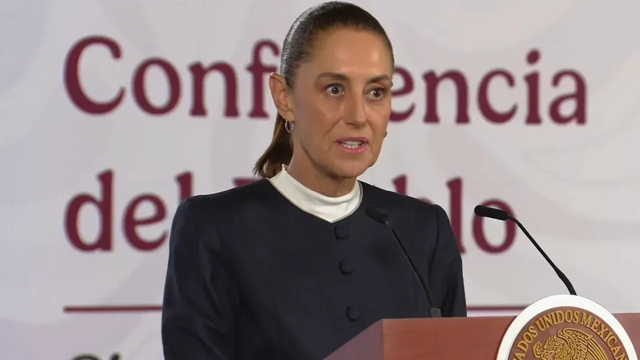 Conferencia mañanera de la presidenta Claudia Sheinbaum