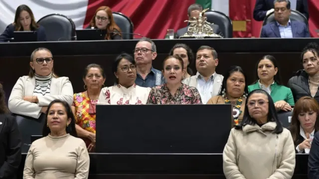 Sesión de la Cámara de Diputados durante la votación de la ley catastral y registral
