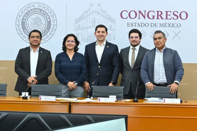 Sesión de la Comisión de Gobernación del Congreso del Estado de México