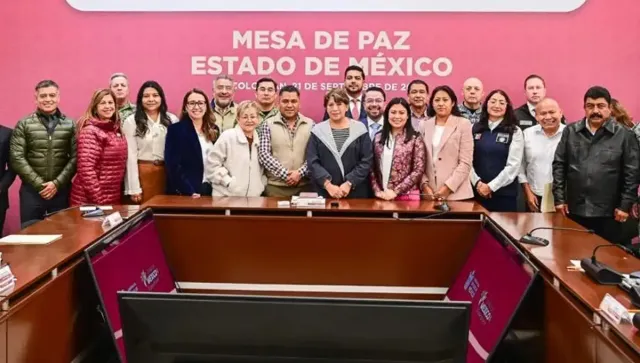 Mesa de Paz en Chicoloapan con autoridades estatales y municipales