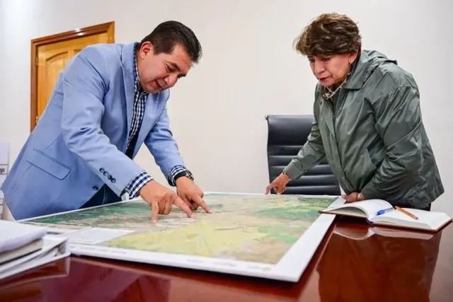 Reunión de trabajo sobre proyectos de infraestructura hídrica en el Estado de México