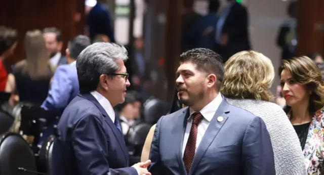 Diputados de Morena en la Cámara de Diputados durante una sesión