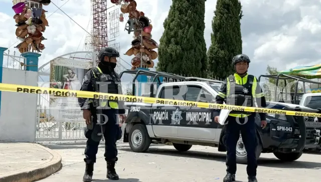 Vista de la zona afectada por la explosión en Temascalcingo