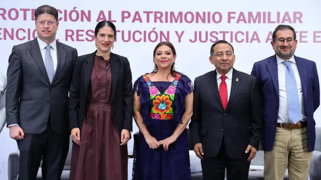 Conferencia de prensa sobre estrategia contra el despojo en la Ciudad de México