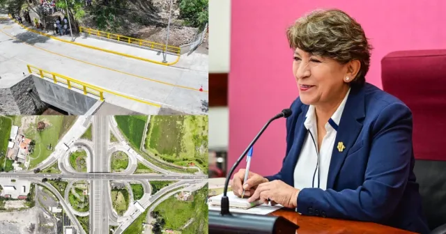 Obras de infraestructura vial y transporte público en el Estado de México