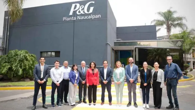 Vista de la planta de Procter & Gamble en Naucalpan