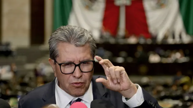 Sesión en el Pleno de la Cámara de Diputados en San Lázaro
