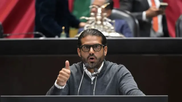 Diputados durante una sesión en el Palacio Legislativo de San Lázaro