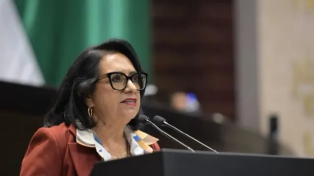 Diputados durante una sesión ordinaria en el Palacio Legislativo de San Lázaro