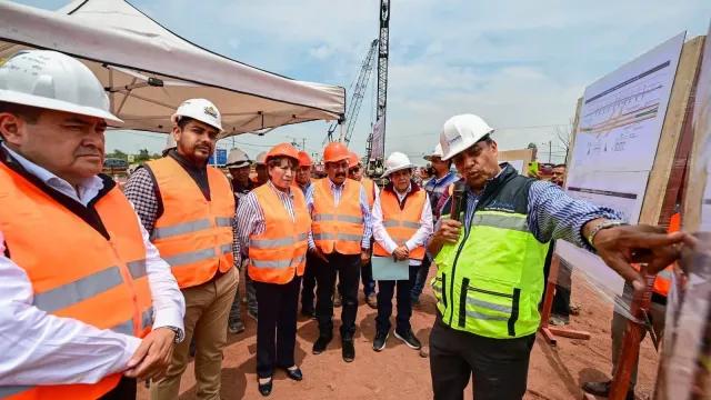 Supervisión de obra del puente Peñón-Texcoco y Avenida 602
