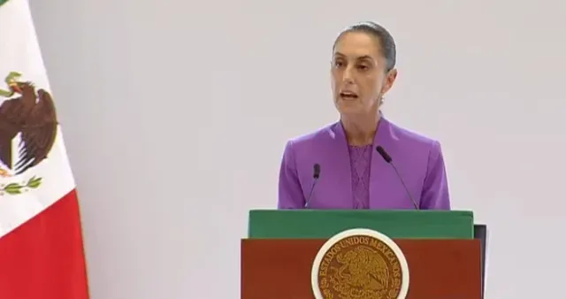 Palacio Nacional durante el Segundo Informe de Gobierno