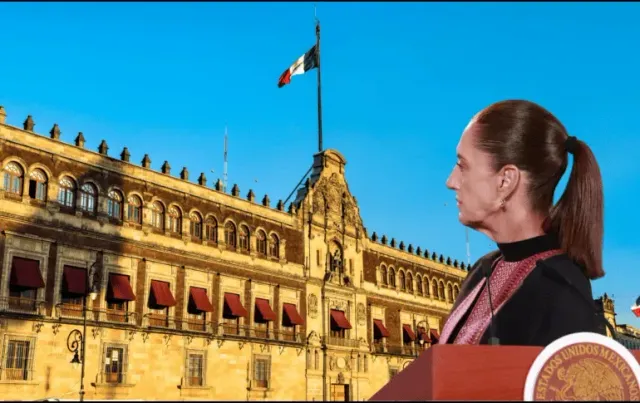 Reunión de trabajo en Palacio Nacional entre autoridades federales y estatales