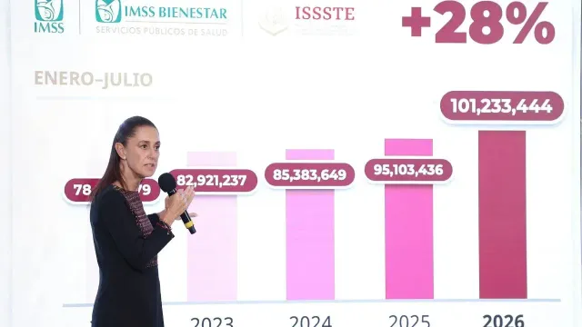 Conferencia de prensa de la presidenta Sheinbaum sobre salud