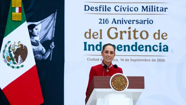 Conferencia matutina en Palacio Nacional con la presidenta Claudia Sheinbaum